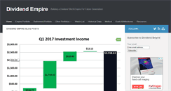 Desktop Screenshot of dividendempire.com